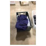 CRATE OF ASST MENTS PANTS & CLOTHES
