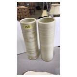 PAIR OF VASES 12"