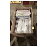 BOX OF ASST MAGAZINES