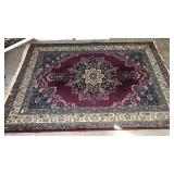 VINTAGE ORNATE WOOL RUG