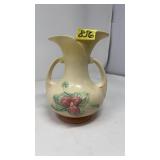 HULL USA DOUBLE HANDLE VASE