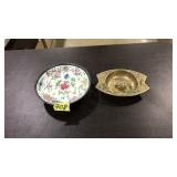 2 PC ORIENTAL DISHES