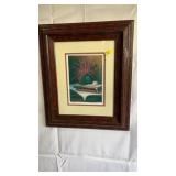 FRAMED MATTED STILL LIFE BY FRANKIE PARDOE