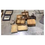 ASST WOVEN BASKETS, PICNIC BASKETS, & ETC