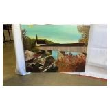 C.T PARDOE 1/69 LANDSCAPE SCENE ON BOARD