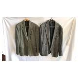 2 MENS SUIT JACKETS: DON DOUGLASS & STAFFORD