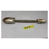 SILVERPLATE DECORATIVE GARDEN SHOVEN SPOON