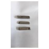 3 POCKET KNIVES