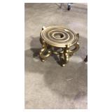 GOLD TONE PLANT STAND