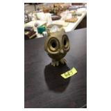 METAL OWL CANDLE ELUMINATOR