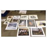 14 FRANKE PARDOE PRINTS: VARIOUS SIZES