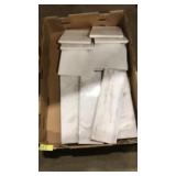 FLAT OF ASST. CUT MARBLE SLABS