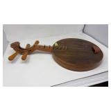 ANTQ. CHINESE WOOD MOON GUITAR