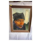 C.T. PARDOE SAILERS PORTRAIT OIL ON BOARD