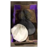 FLAT OF MENS NEWSBOY CAPS