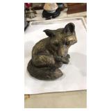 BRONZE TONE FOX DOOR STOP