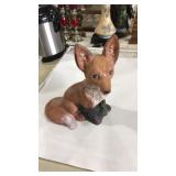 SIGNED CONNIE 99 PLASTER FOX