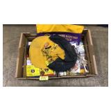 LOT OF ASST. LIONS CLUB PINS, HAT, & MISC