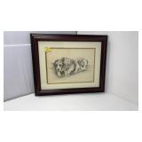 FRANKIE PARDOE JACK RUSSELL PUPPIES SKETCH