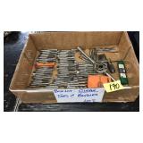 BOX LOT OF TAPS & HANDLES