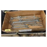 BOX LOT OF ASST. WRENCHES