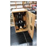 ANTQ. SHIMADZU KALNEW MICROSCOPE W/ACCESSORIES