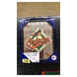 ORIOLES FRAMED TEAM MIRROR, NEW