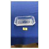 WATERFORD MONOGRAMED "A" DISH