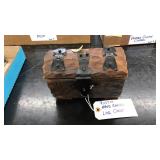 RUSTIC HAND CARVED CHEST BOX