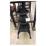 CAST IRON PARLOR STOVE