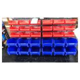 WALL MOUNT & (30 HARDWARE ACCESSORIE BINS