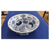 CHINESE BLUE & WHITE PORCELAIN BOWL