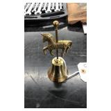 BRASS CAROUSEL HORSE BELL
