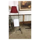 SWING ARM FLOOR LAMP WITH SHADE