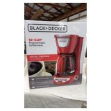 NIB, BLACK&DECKER 12CUP COFFEE MAKER