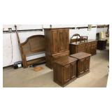 6 PC. ETHAN ALLEN MAPLE BEDROOM SET