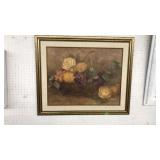 FRAMED/SIGNED OIL ON BOARD BY ALBENA