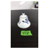 VNTG. DELFT HOLLAND CERAMIC WINDMILL HANDBELL