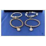 4 STRETCH BRACELETS