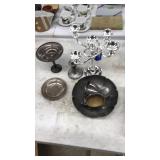 LOT OF ASST. SILVERPLATE AND PEWTER