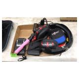 HANDHELD TRIPOD,CAMERA CASES, HEADPHONES, MSIC