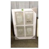 RUSTIC WOOD "WINDOW" PICTURE FRAME