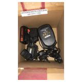 BOX OF WORKX BATTERIES & CHARGER