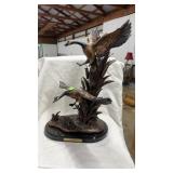 "FINAL APPROACH" DUCKS UNLIMITED FIGURINE SIGNED
