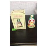 MRS. IRISH FATHER CHRISTMAS FIGURINE, IN BOX