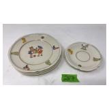 ROSENTHALE GERMANY: 3 PLATES & 3 SAUCERS