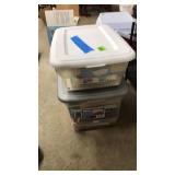 2 TOTES OF ASST. STATIONARY