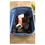 ASST. BLACK& DECKER CHARGERS, DRILL, BATTERY