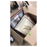 BOX OF ASST. ARTWORK