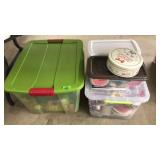 LOT OF ASST. HOLIDAY RIBBON